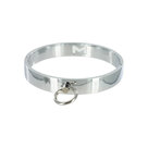 Chrome-Slave-Collar-Medium-Large