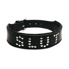Lederen-Halsband-Met-Slut-Studs-Design