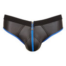 Slip-Met-Open-Achterkant-Zwart-Blauw