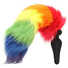 Rainbow-Staart-Buttplug