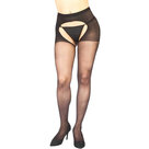 Visxon-Open-Kruis-Panty-Zwart