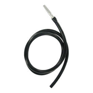InSerpent penis plug met rubberen slang