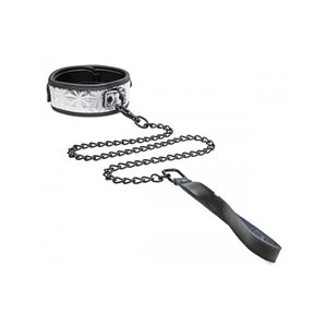 Halsband Met Riem - Zilverkleurig