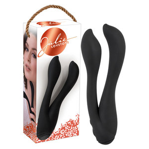 Jülie Dubbele Vibrator G-Spot - Zwart