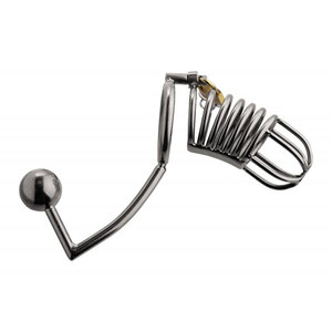 Condemned Peniskooi Met Verwijderbare Dilator En Plug