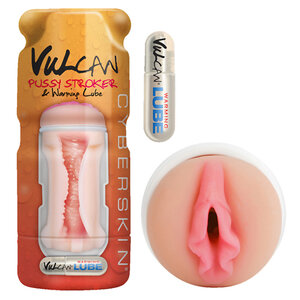 Vulcan Pussy Stroker Met Verwarmend Glijmiddel
