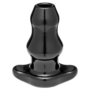 Double Tunnel Plug - Zwart