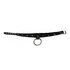 Leren halsband met ring_