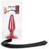 Pony Play Buttplug medium - rood_
