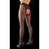 Zwarte panty's met open kruisje_