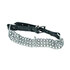 Leren halsband met kettingen_