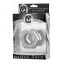 Silver Hex Heavy Duty Cock Ring and Ball Stretcher_