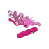 Roze oplegvibrator met bandjes_