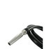 InSerpent penis plug met rubberen slang_