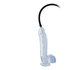 InSerpent penis plug met rubberen slang_
