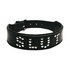 Lederen Halsband Met 'Slut' Studs Design_