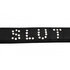 Lederen Halsband Met 'Slut' Studs Design_