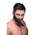 Mondknevel met dildo - zwart_