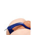 Vibrerende Cockring met Anaal Plug - Blauw_