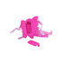 Roze butterfly opleg vibrator met dildo_