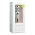 Zilverkleurige metalen buttplug met diamant_