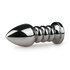 Zilverkleurige buttplug - Diamant_