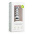 Zilverkleurige buttplug met roze steen_
