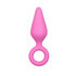 Roze Buttplug Met Trekring - Medium_