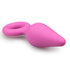 Roze Buttplug Met Trekring - Medium_