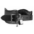 Straight Up - gevoerde halsband met slot_