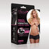 Zwart kanten boyshort met bullet_