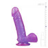 Crystal Jellies - 6 Inch Ballsy Cock With Suction Cup_