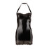 Wetlook Mini Jurk Met Halternek_