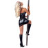 Wetlook Mini Jurk Met Halternek_