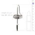 Metalen Penisplug Met Eikelring_
