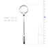 Solide Metalen Dilator Met Trekring_