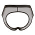 Wetlook Slip Met Open Achterkant - Zwart_