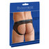 Wetlook Slip Met Open Achterkant - Zwart_