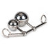 Metalen Bondage String Met Anaal & Vagina Ballen_