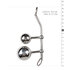 Metalen Bondage String Met Anaal & Vagina Ballen_