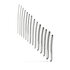 Dilator Set Met Plat Handvat 14 Stuks - 0,4 cm - 1,7 cm_