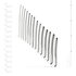 Dilator Set Met Plat Handvat 14 Stuks - 0,4 cm - 1,7 cm_