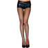 Visnet Panty Met Naad - Zwart_