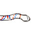 Glazen G-Spot/Prostaatdildo Met Gekleurde Nopjes - Transparant_