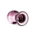 Ronde Glazen Buttplug - Roze_