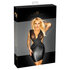 Open Wetlook Jurk Met Netstof_