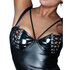 Wetlook Jurkje Met Rijgveter Cups_