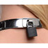 Stalen Halsband Met Hangslot_