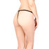 Vixson Geborduurde String Met Strass-Steentjes - Zwart_