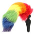 Rainbow Staart Buttplug_